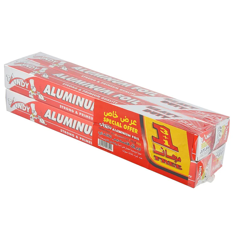 Voedselverpakking Keukenrollen Aluminiumfolie